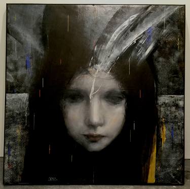 Print of Expressionism Women Paintings by Isao Tomoda
