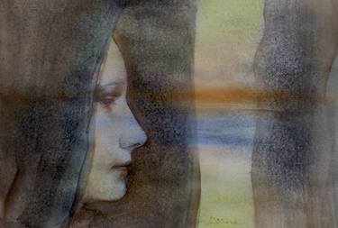 Print of Expressionism Love Paintings by Isao Tomoda