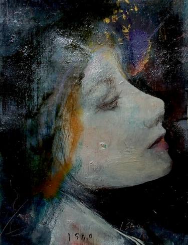 Original Women Painting by Isao Tomoda