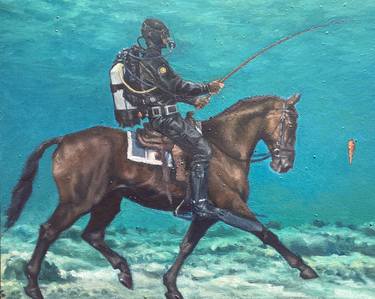 Original Horse Paintings by Gianluca Cavallo