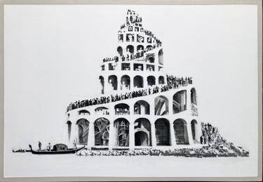 Print of Architecture Paintings by Gianluca Cavallo