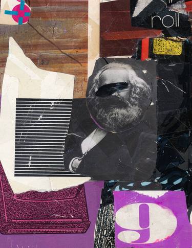 Original Dada Abstract Paintings by Micosch Holland