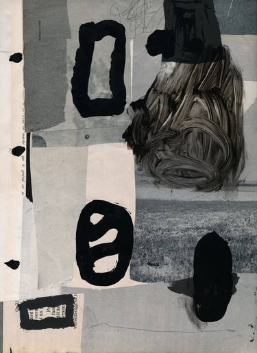 Original Conceptual Abstract Mixed Media by Micosch Holland