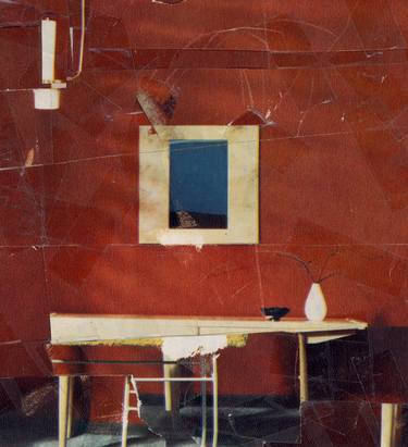 Original Surrealism Architecture Collage by Micosch Holland