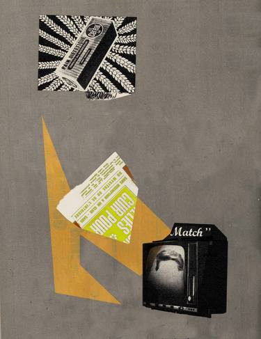 Original Dada World Culture Printmaking by Micosch Holland