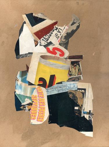 Original Typography Collage by Micosch Holland