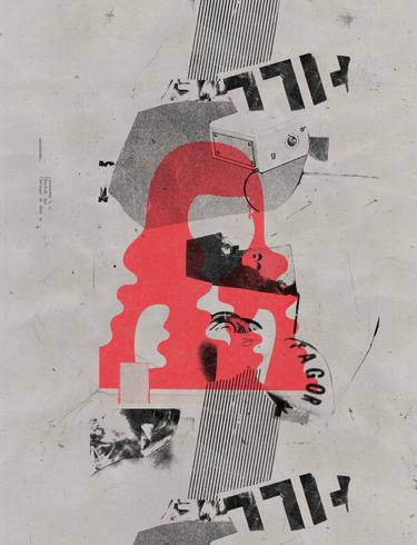 Print of Dada Abstract Collage by Micosch Holland