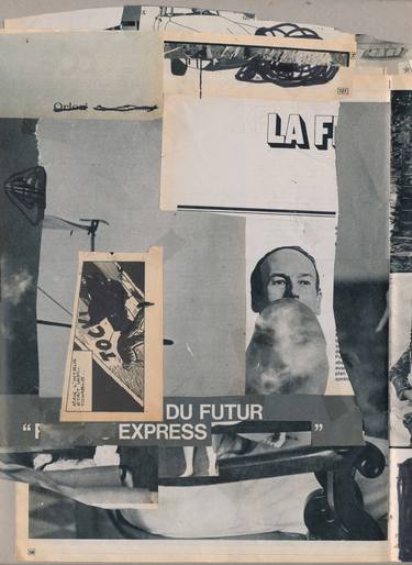 Original Dada World Culture Collage by Micosch Holland