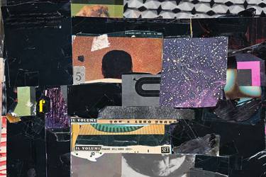 Original Dada Abstract Collage by Micosch Holland