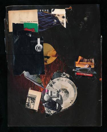 Original Dada Abstract Collage by Micosch Holland