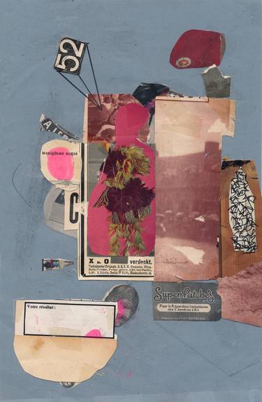 Original Modern Abstract Collage by Micosch Holland