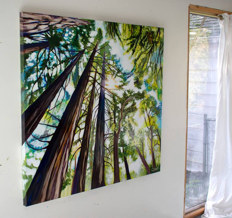 Original Contemporary Nature Painting by Cedar Lee