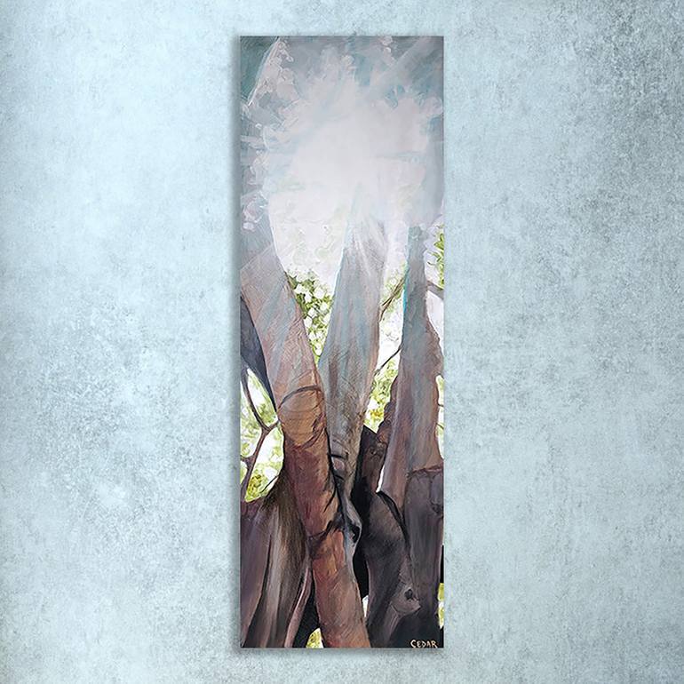 Original Photorealism Nature Painting by Cedar Lee