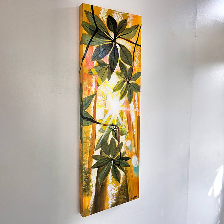 Original Impressionism Nature Painting by Cedar Lee