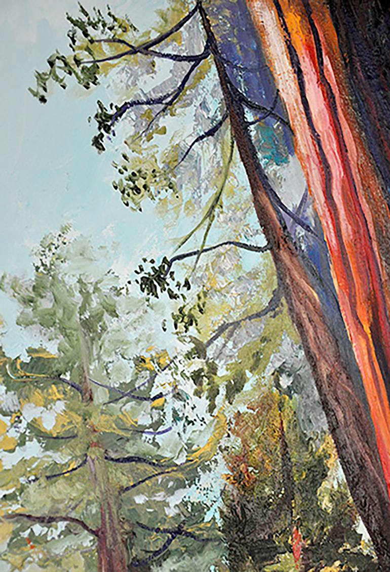 Original Photorealism Nature Painting by Cedar Lee