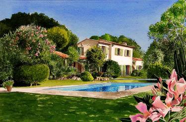 Print of Realism Home Paintings by Marina Kulik