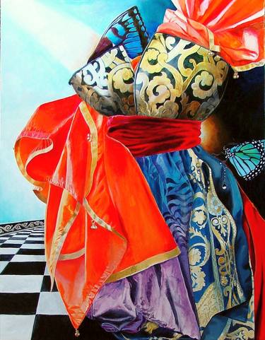 Original Fashion Paintings by Marina Kulik