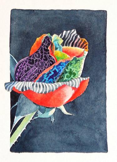 Print of Fine Art Floral Paintings by Marina Kulik