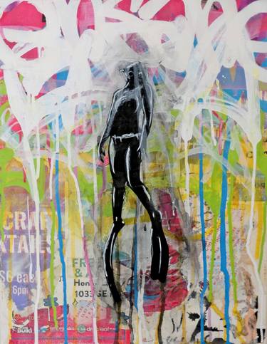 Original Street Art Travel Mixed Media by Ryan Doran