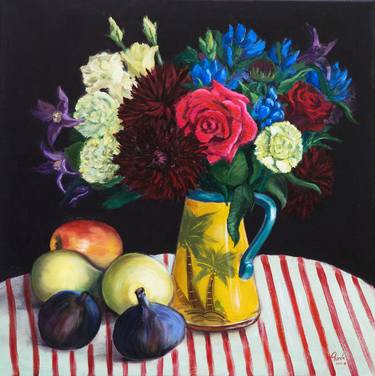 Original Still Life Painting by Corinne Korda