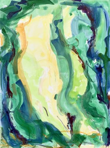 Print of Abstract Expressionism Abstract Paintings by Heidi Lanino