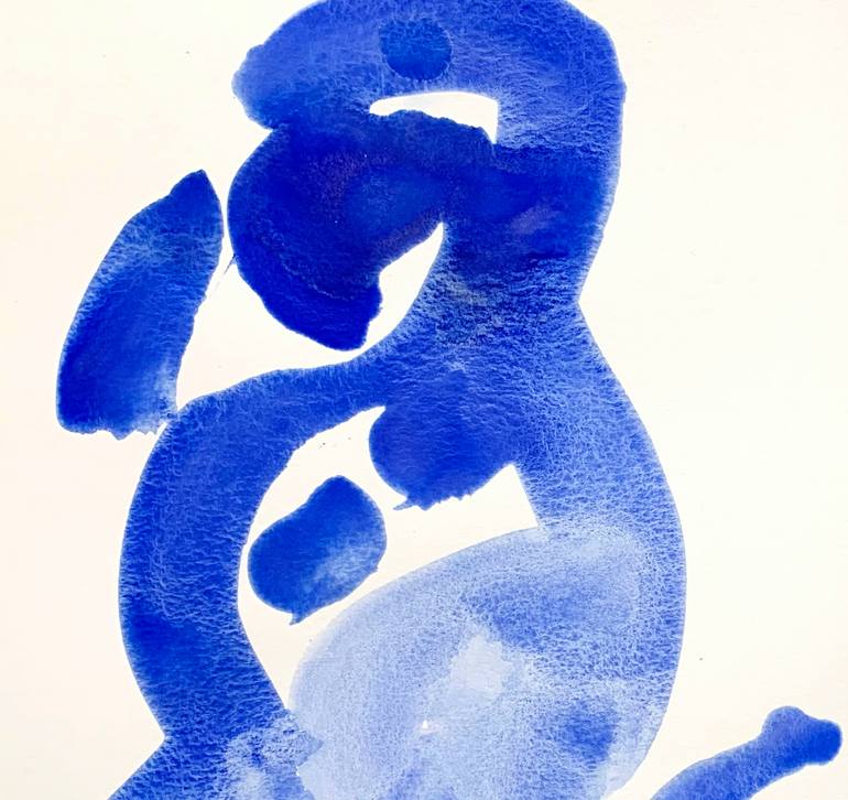 Original Abstract Expressionism Abstract Drawing by Heidi Lanino