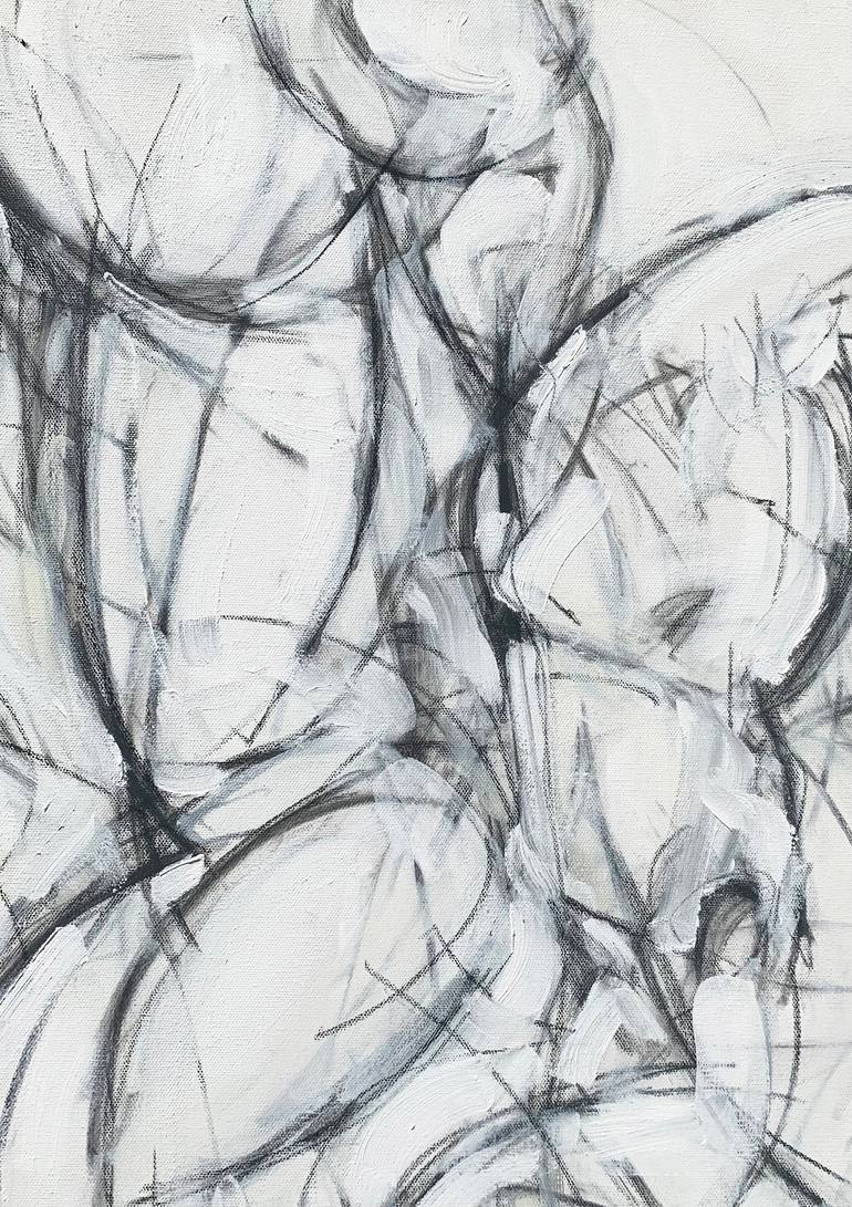 Original Abstract Expressionism Abstract Painting by Heidi Lanino