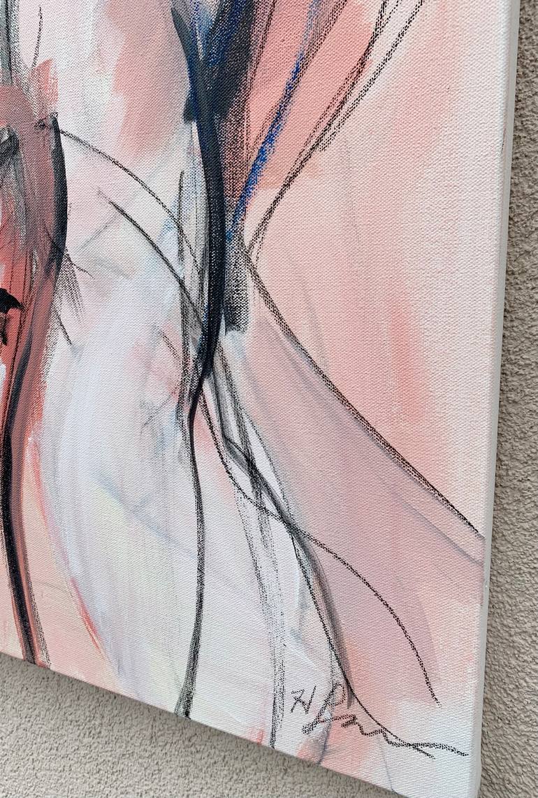 Original Abstract Expressionism Abstract Painting by Heidi Lanino