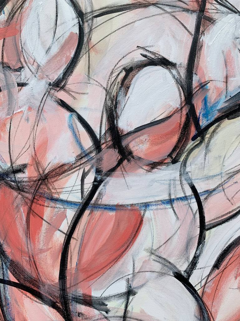 Original Abstract Expressionism Abstract Painting by Heidi Lanino