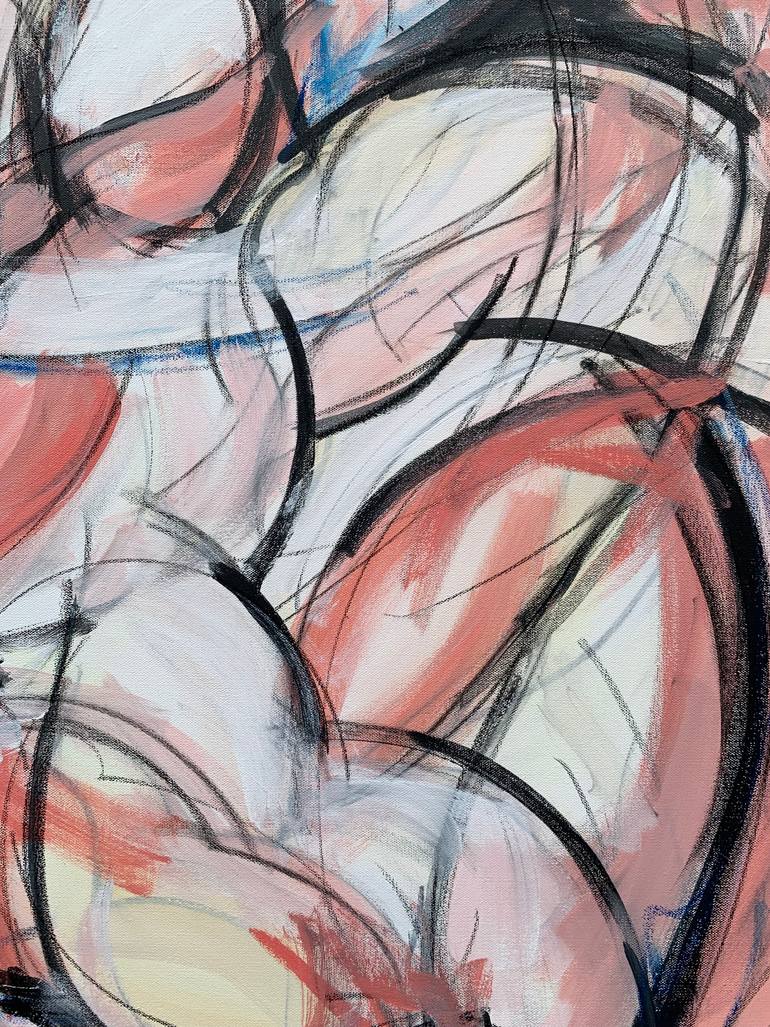 Original Abstract Expressionism Abstract Painting by Heidi Lanino