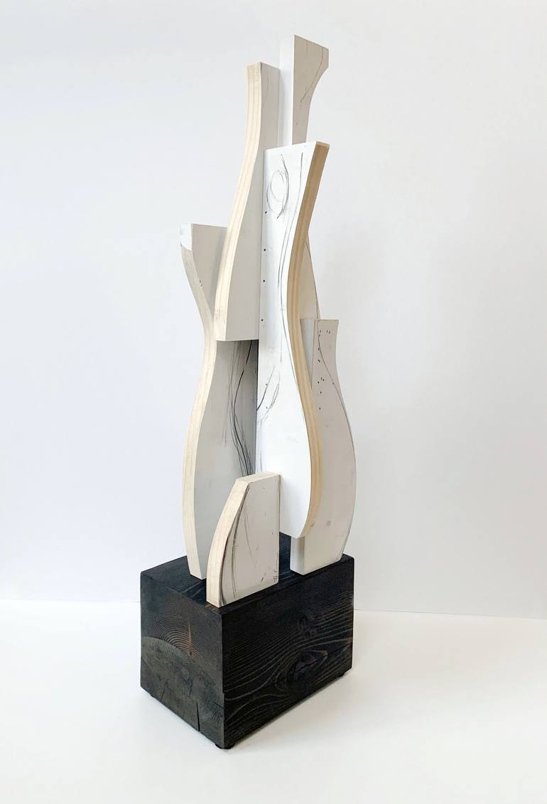 Original 3d Sculpture Abstract Sculpture by Heidi Lanino