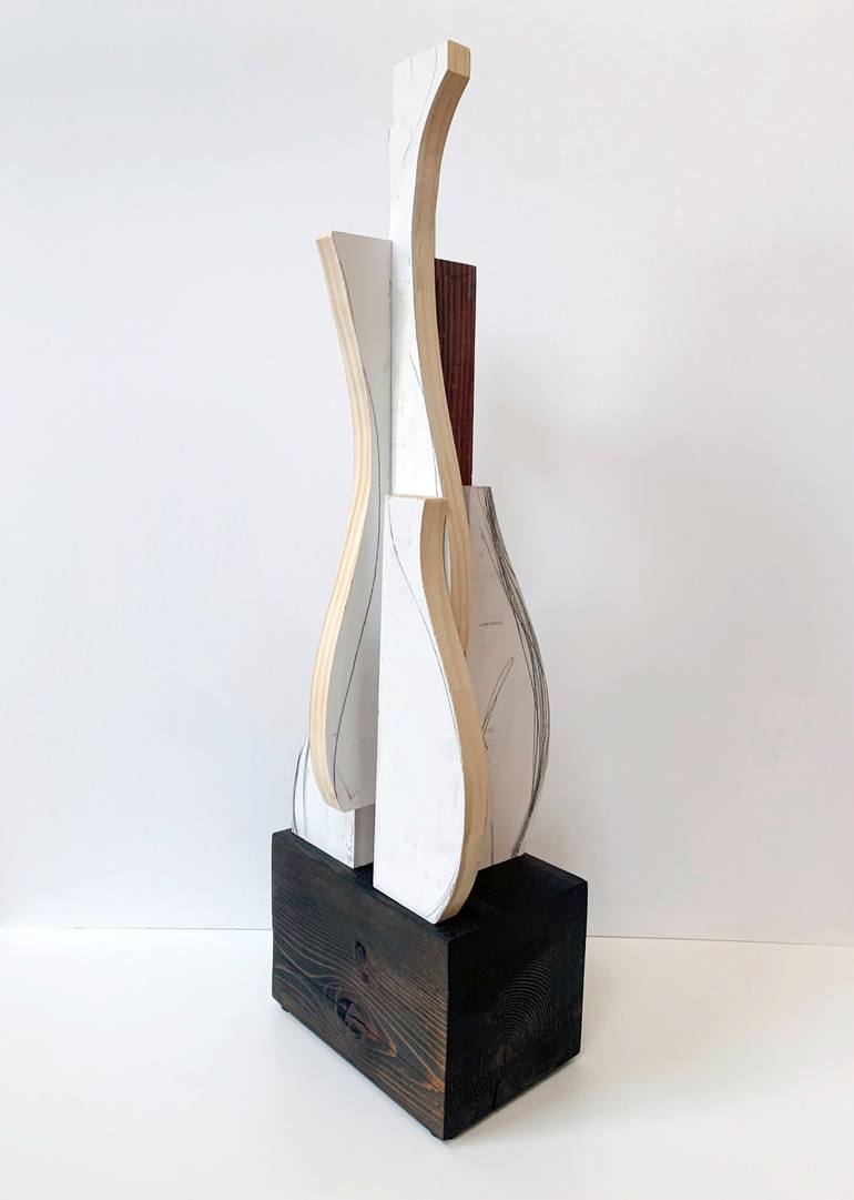 Original Figurative Abstract Sculpture by Heidi Lanino