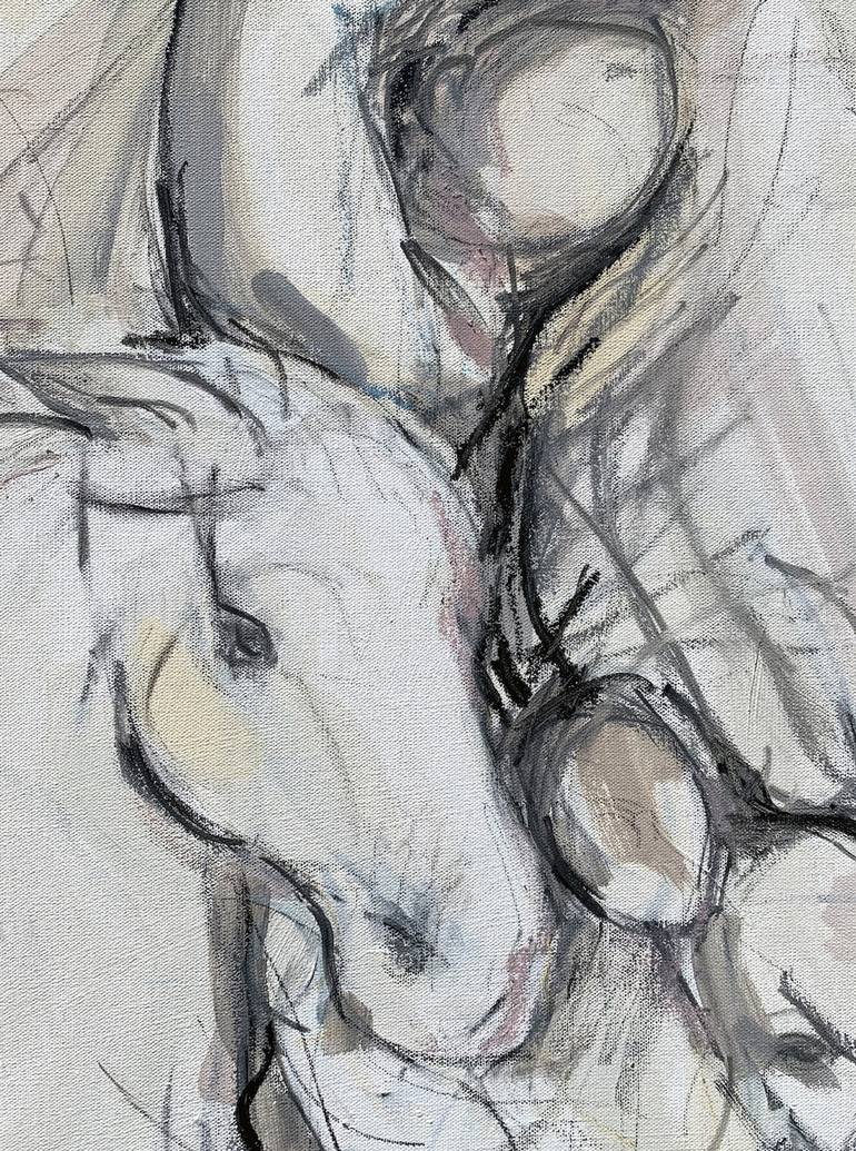 Original Horse Painting by Heidi Lanino