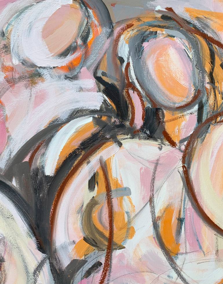 Original Abstract Expressionism Abstract Painting by Heidi Lanino