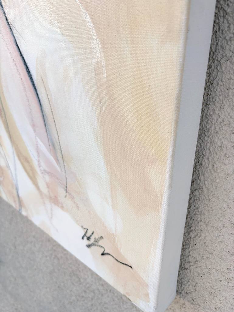 Original Abstract Expressionism Abstract Painting by Heidi Lanino