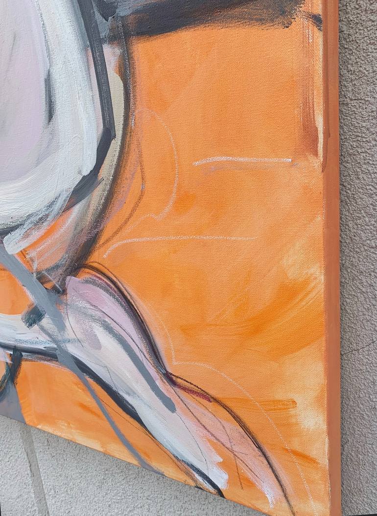 Original Abstract Expressionism Abstract Painting by Heidi Lanino