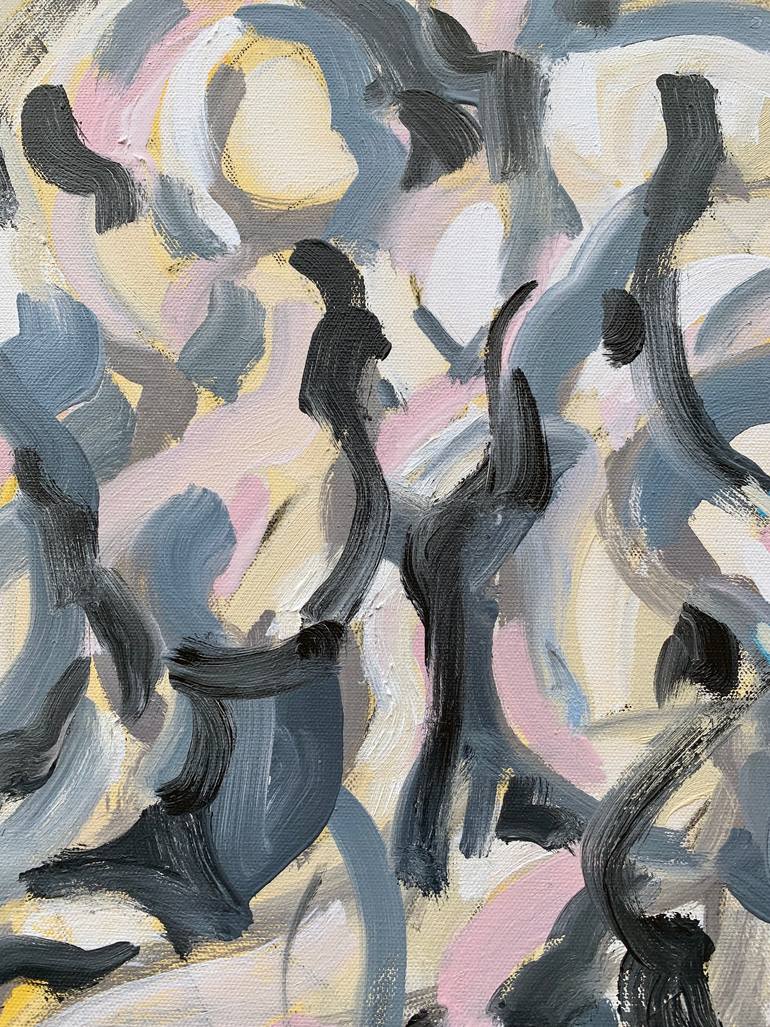 Original Abstract Expressionism Abstract Painting by Heidi Lanino