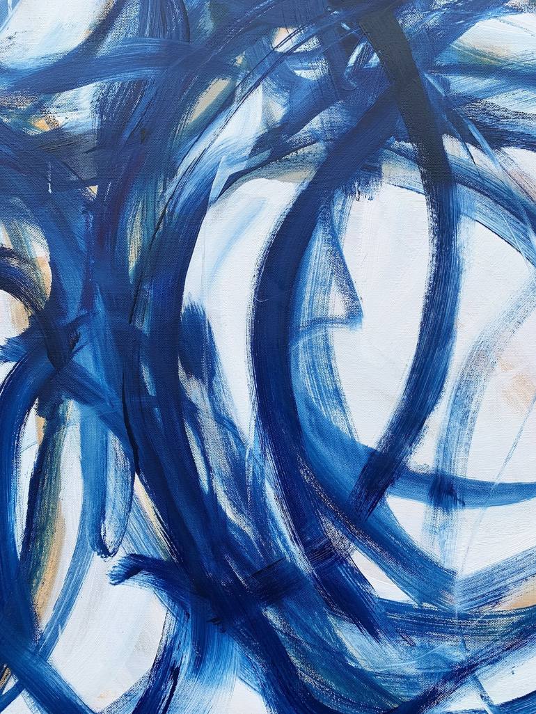 Original Abstract Expressionism Abstract Painting by Heidi Lanino
