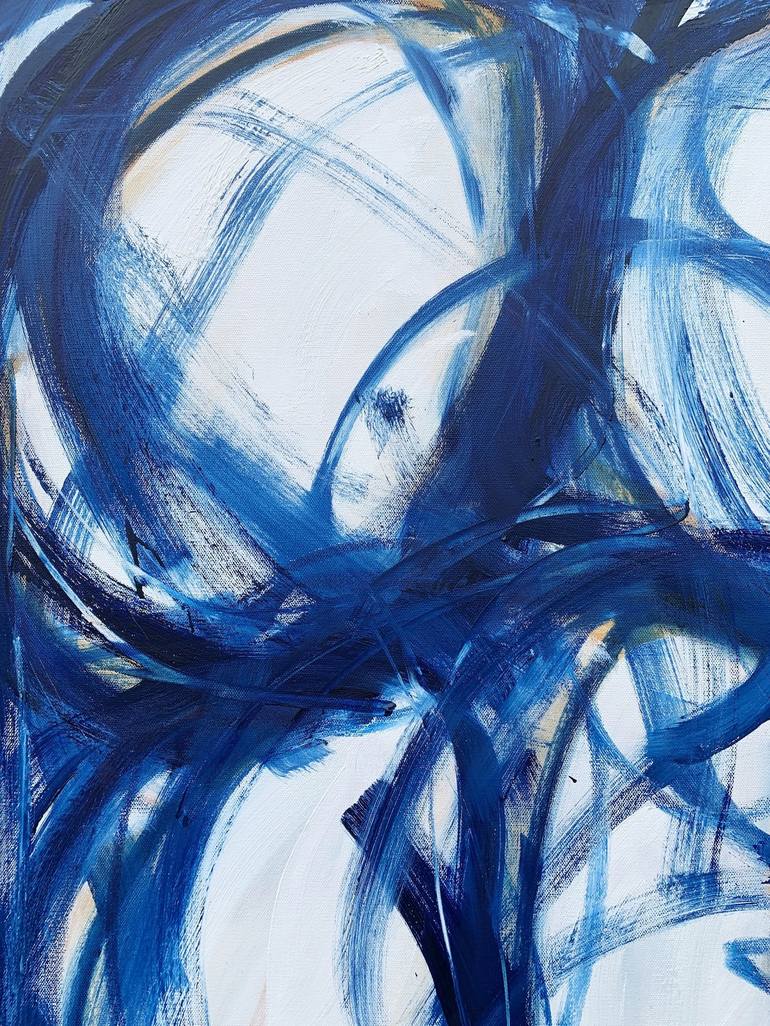 Original Abstract Expressionism Abstract Painting by Heidi Lanino