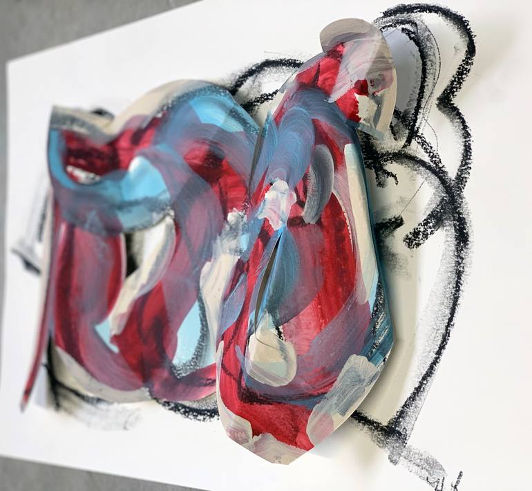 Original Contemporary Abstract Mixed Media by Heidi Lanino