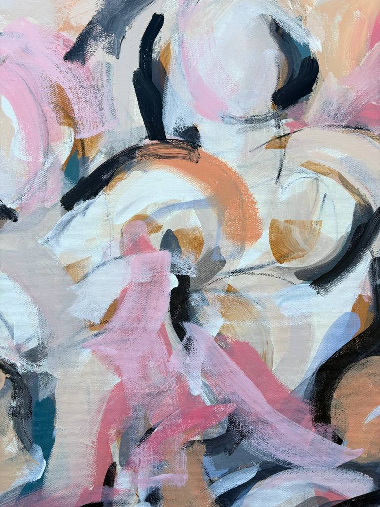 Original Abstract Expressionism Abstract Painting by Heidi Lanino