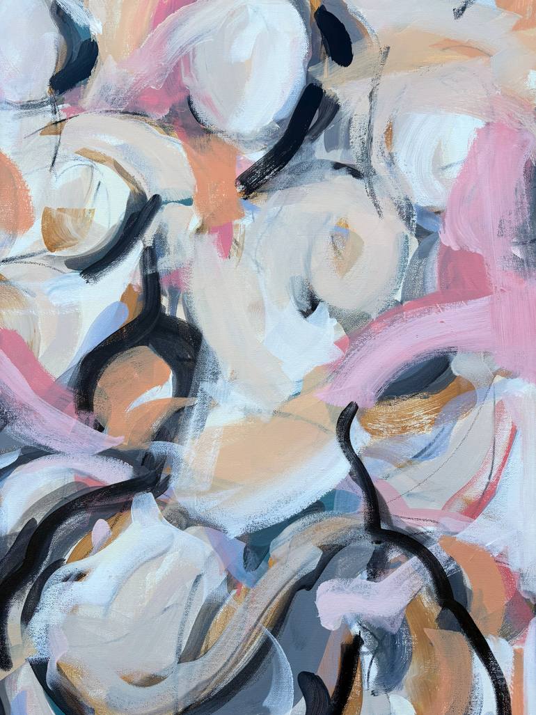 Original Abstract Expressionism Abstract Painting by Heidi Lanino
