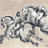 Polo Player No. 6 by Heidi Lanino