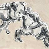 Polo Player No. 5 by Heidi Lanino