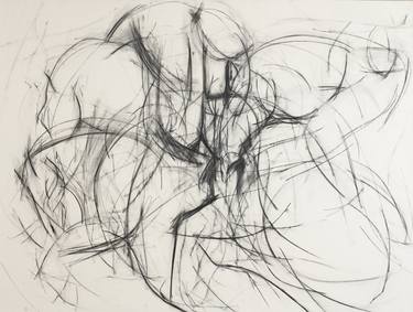 Print of Abstract Horse Drawings by Heidi Lanino