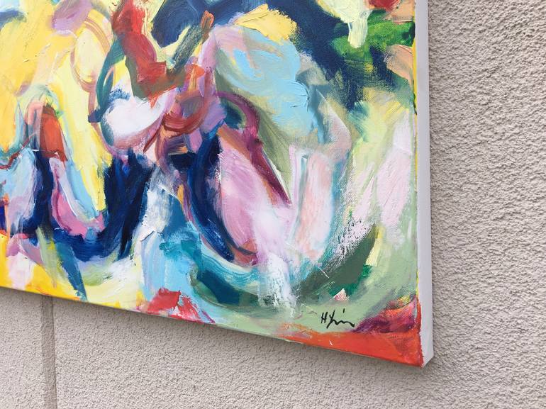 Original Abstract Painting by Heidi Lanino