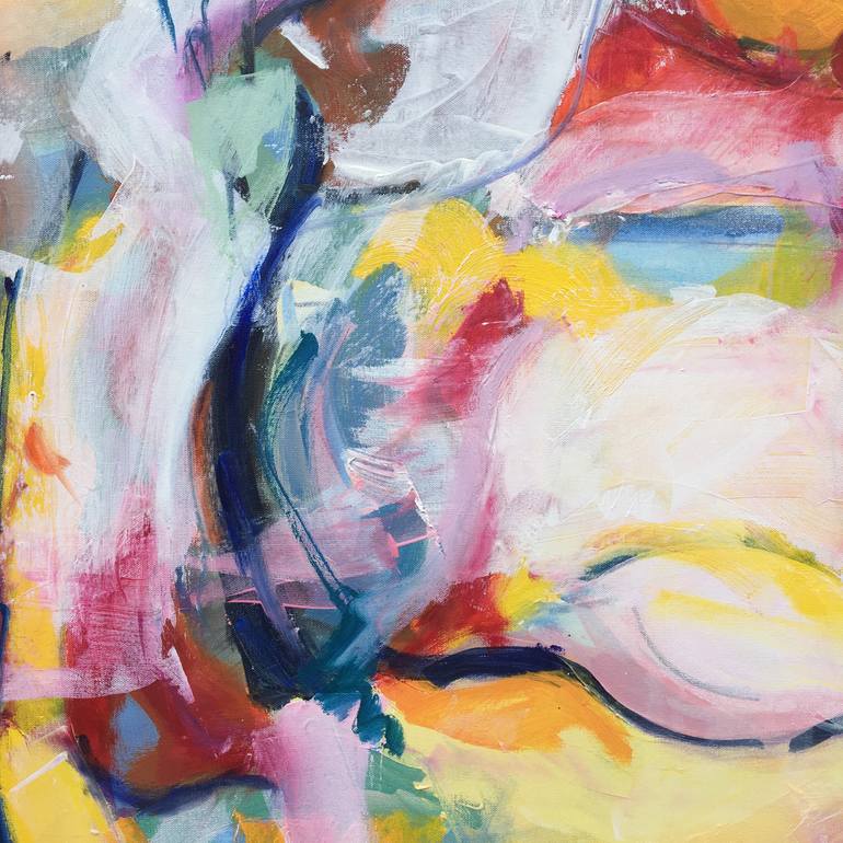 Original Abstract Expressionism Abstract Painting by Heidi Lanino