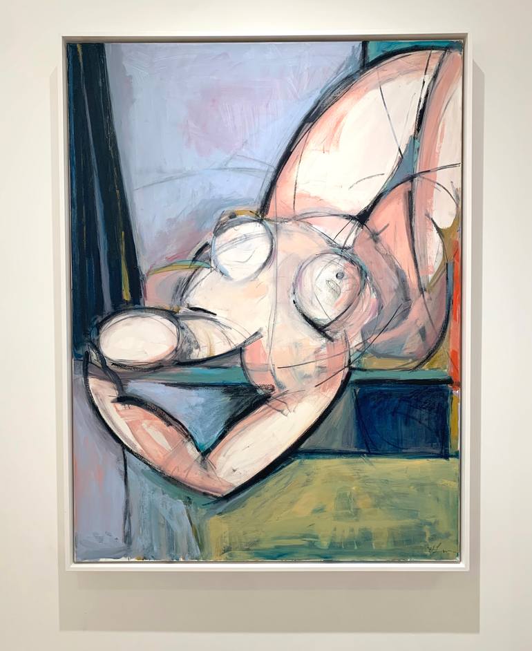 Original Abstract Expressionism Abstract Painting by Heidi Lanino