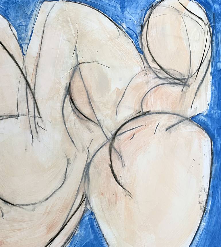 Original Nude Painting by Heidi Lanino