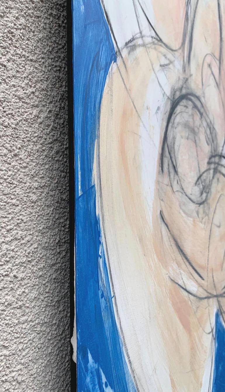 Original Abstract Nude Painting by Heidi Lanino